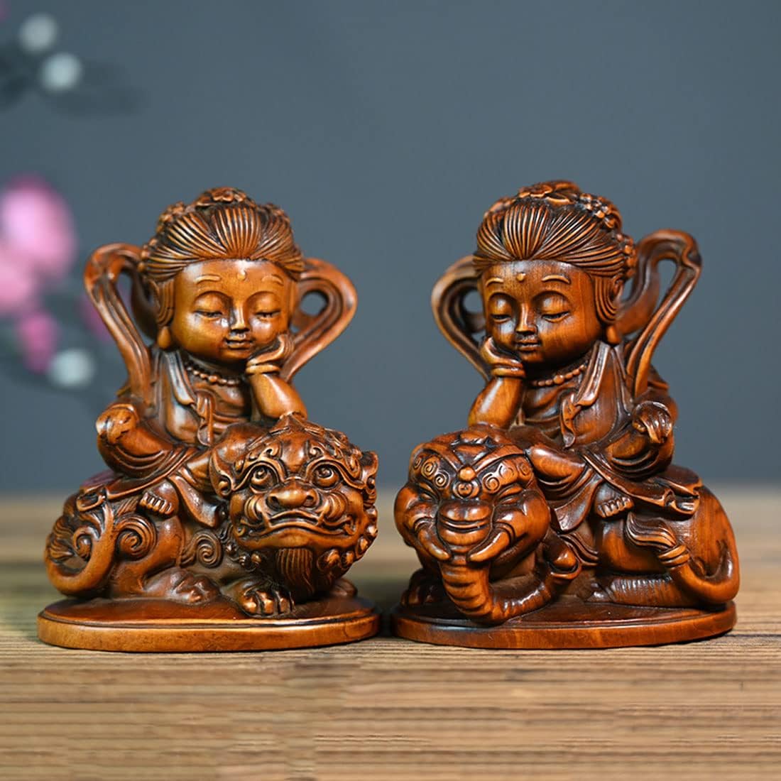 RIYAK リヤク BASIC ベーシック 彩色不動明王 LY-BFDSK 木製仏像